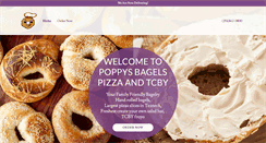 Desktop Screenshot of poppysbagels.com